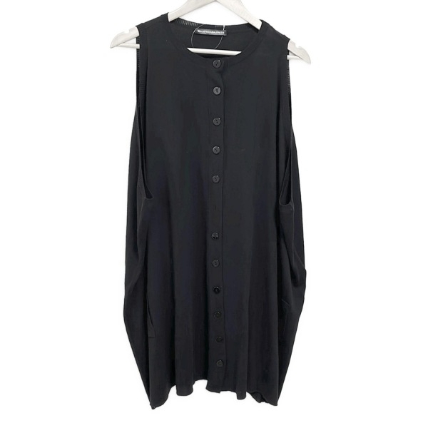 バレンシアガ BALENCIAGA ベスト サイズ36 S 194102T6017 - 黒 レディース 2007年 トップス拍卖