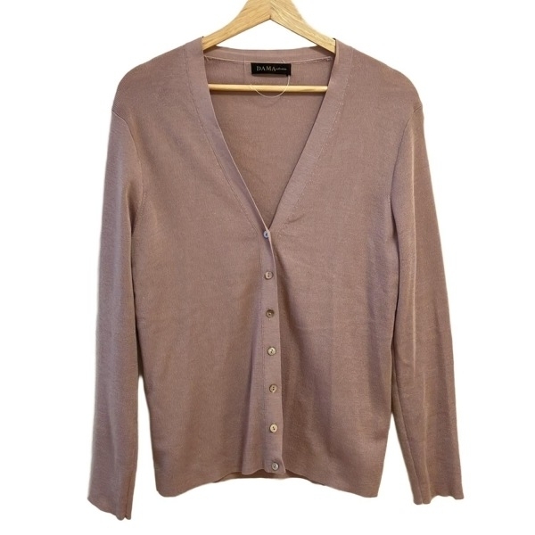 ダーマコレクション DAMAcollection カーディガン サイズ3L - ライトパープル レディース 長袖/カシミヤ混/シルク混 トップス拍卖
