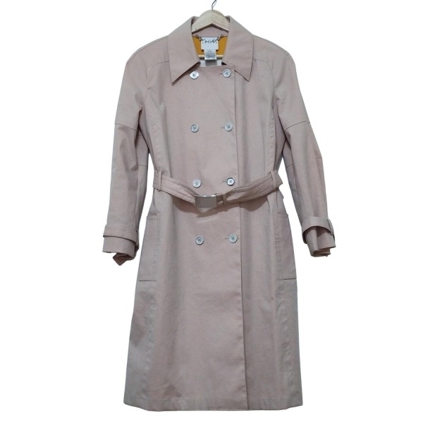 セリーヌ CELINE サイズ40 M - ピンクベージュ レディース 長袖/ロング丈/春/秋 コート拍卖