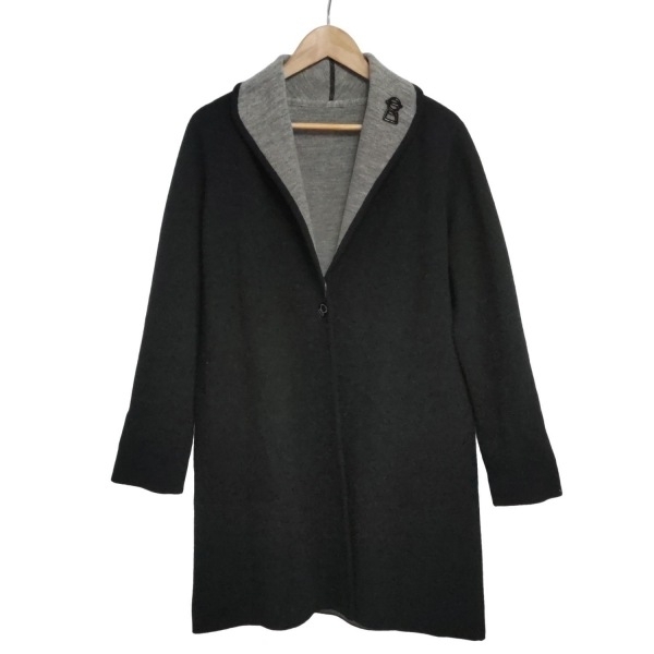 ピッコーネ PICONE サイズ40 M - 黒 レディース 長袖/ニット/春/秋 コート拍卖