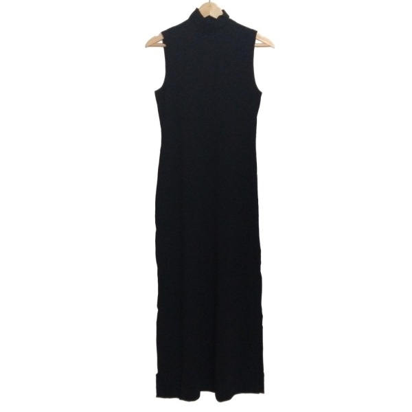 カルバンクライン CalvinKlein サイズ2 M - 黒 レディース ハイネック/ノースリーブ/マキシ丈 ワンピース拍卖