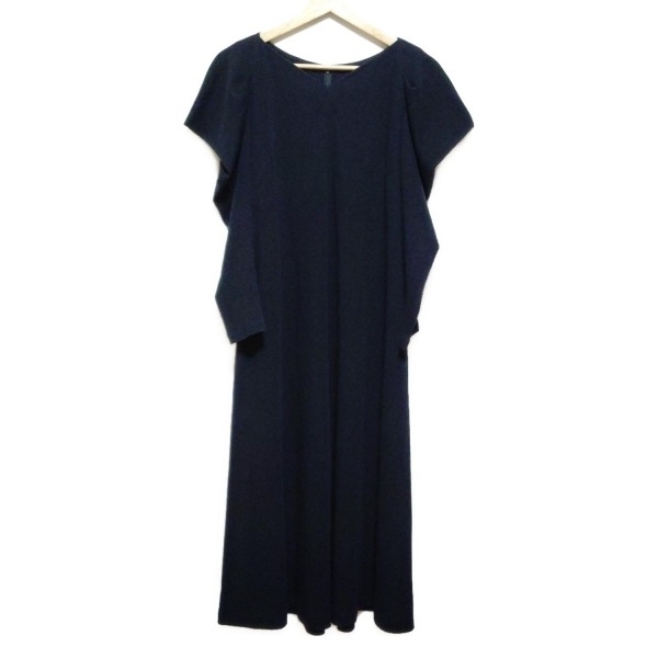 シビラ Sybilla サイズM - 黒 レディース Vネック/七分袖/ロング ワンピース拍卖