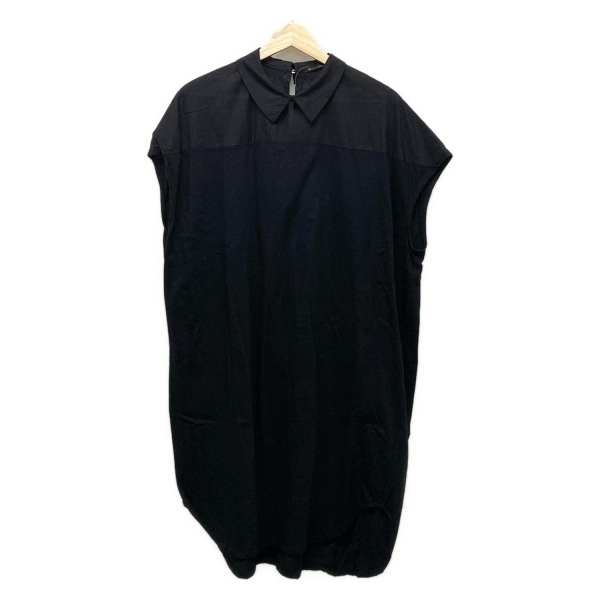 ミズイロインド mizuiro ind - 黒 レディース 半袖/ひざ丈 ワンピース拍卖