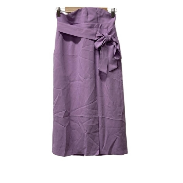 マイストラーダ Mystrada ロングスカート サイズ38 M - ライトパープル レディース フリル 美品 ボトムス拍卖