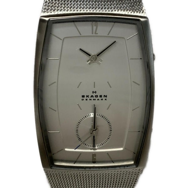 SKAGEN(スカーゲン) 腕時計■美品 - メンズ シルバー拍卖