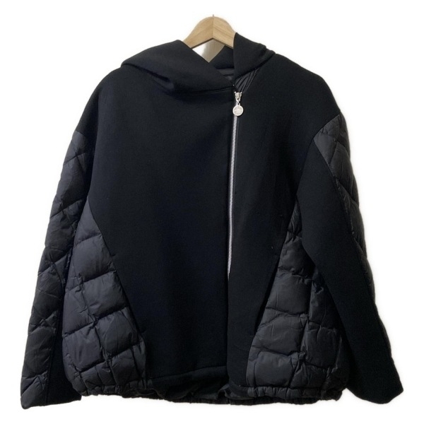 マルシャル・テル MARECHAL TERRE ダウンジャケット サイズ2 M - 黒 レディース 長袖/ジップアップ/冬 ジャケット拍卖