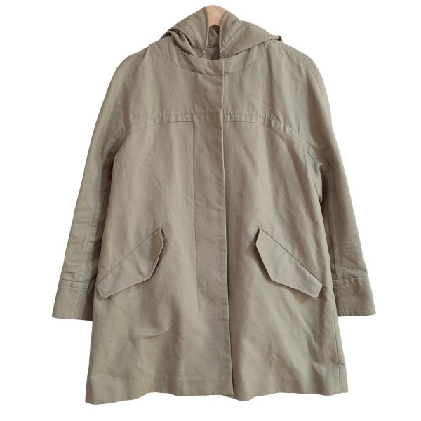 マカフィー MACPHEE サイズ38 M - カーキ レディース 長袖/フード取り外し可/秋/冬 コート拍卖