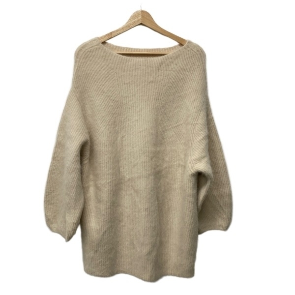 フレイアイディー FRAY I.D 長袖セーター/ニット サイズONE SIZE - アイボリー レディース ハイネック/フォックス トップス拍卖