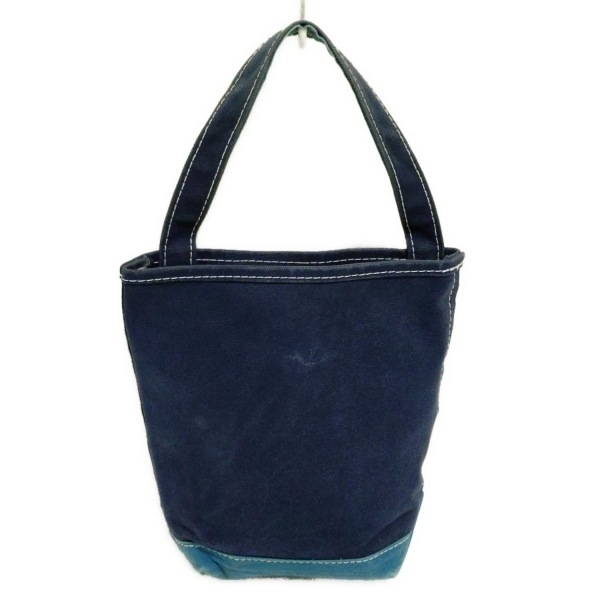 テンベア TEMBEA ハンドバッグ - ネイビー×ブルー バッグ拍卖
