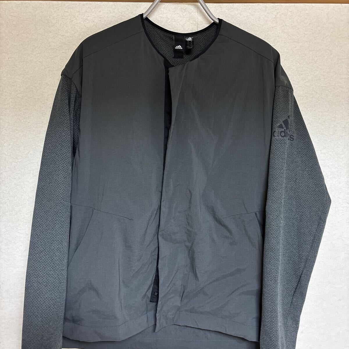 adidas アディダス ジャケット グレー メンズ Lサイズ アウター拍卖