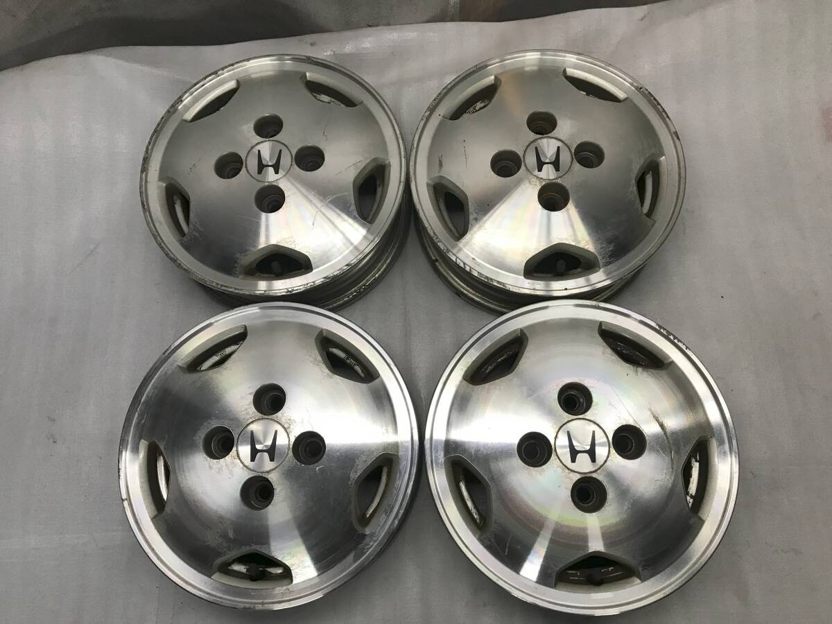 ホンダ 純正 12インチ アルミホイール 12×3.5J ET40 PCD100 4H ハブ径56 中古 バモス アクティ ホビオ 流用等 【HD-250828】拍卖