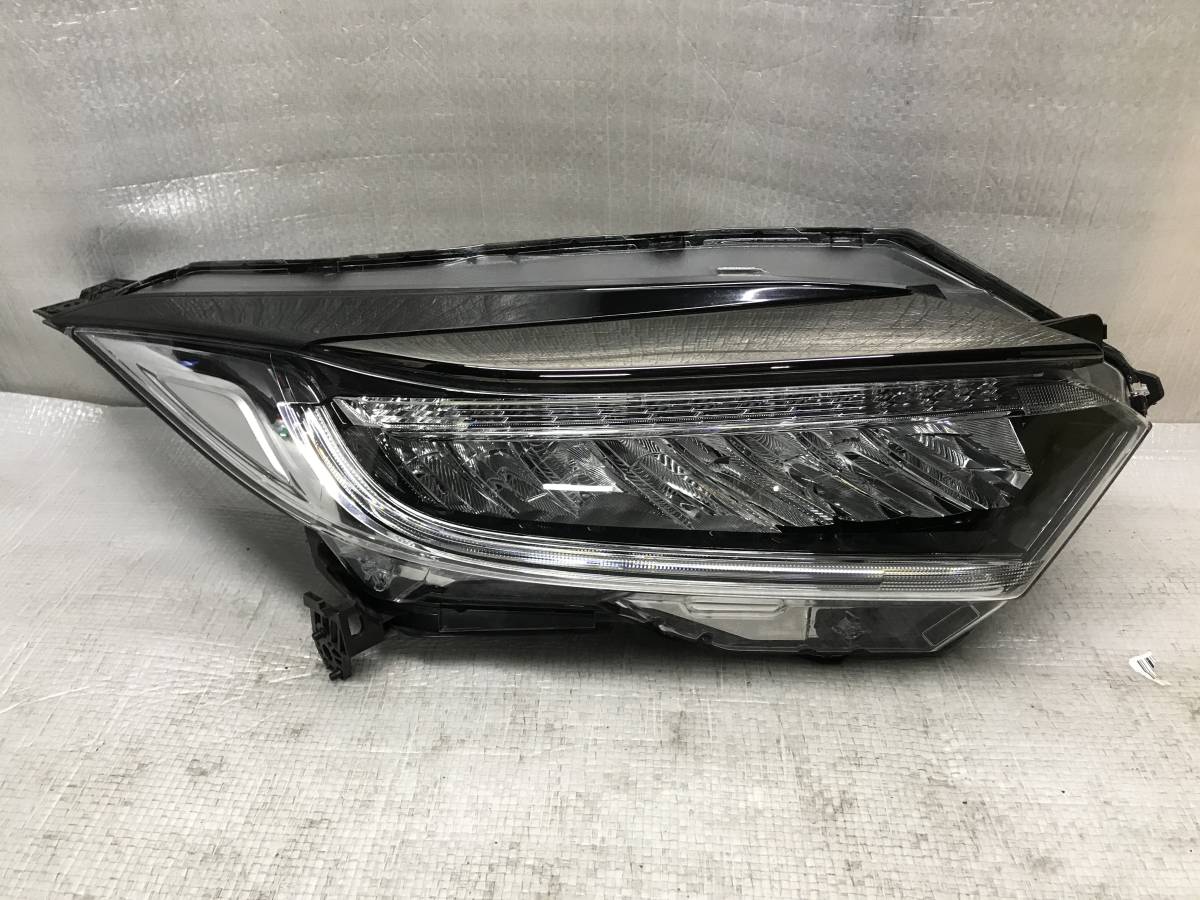 〇 RU1/RU2/RU3/RU4 ヴェゼル VEZEL 後期 純正 ヘッドライト ヘッドランプ LED 右 KOITO 100-62292 刻印 J5 中古拍卖