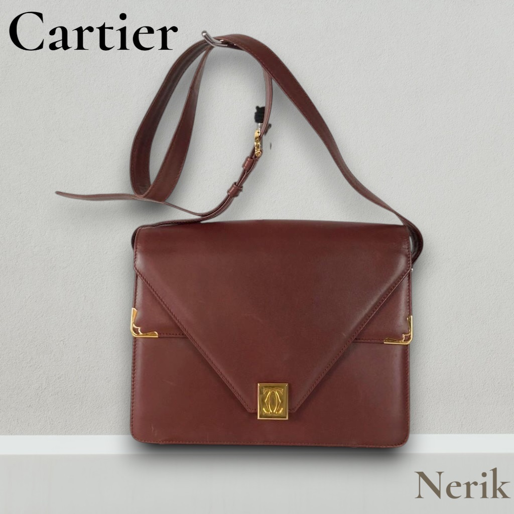 人気 Cartier カルティエ マストライン ショルダーバッグ レディース ブランド 高級 エレガント 送料無料!拍卖