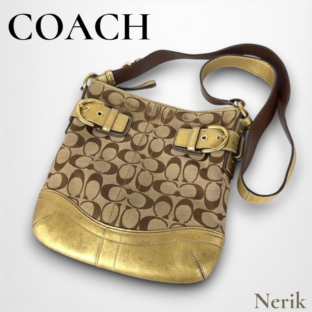 人気 COACH コーチ シグネチャー ショルダーバッグ レディース ブランド 高級 エレガント 送料無料!拍卖