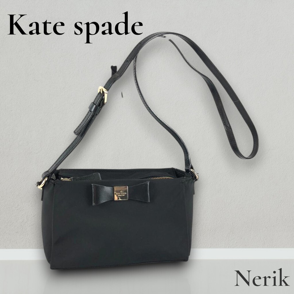 人気 kate spade ケイトスペード ショルダーバッグ ブラック 高級 ブランド エレガント 送料無料!拍卖