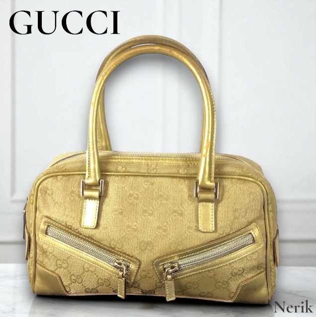 【人気】GUCCI グッチ GGキャンバス ミニボストンバッグ レディース ブランド 高級 送料無料! 拍卖
