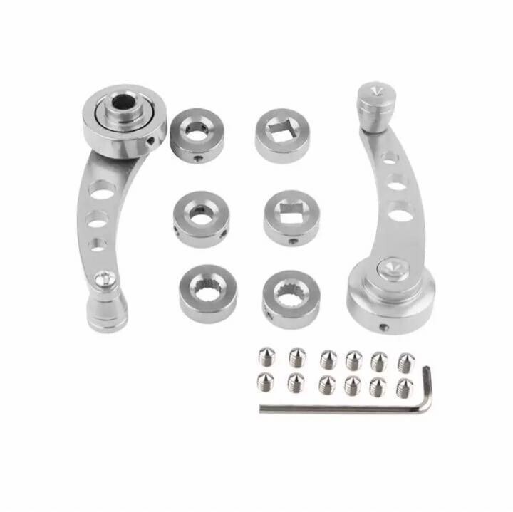 汎用 ウィンドウ レギュレーター クランク ハンドル 手回し窓開閉 アルミ製 旧車 スズキ ジムニー JA11 スバル サンバートラック 管理V5拍卖