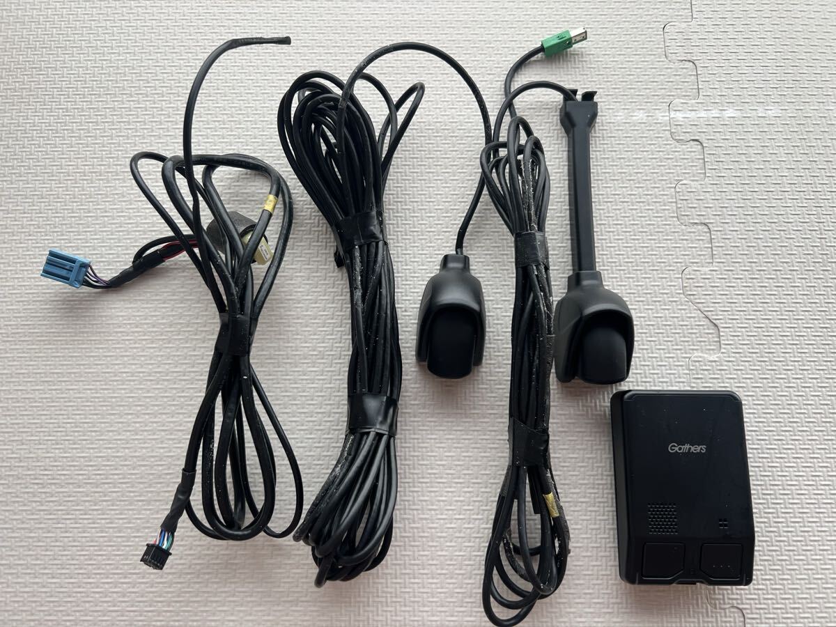 ②ホンダ純正 前後ドライブレコーダー DRH-204VD ナビ連動 ギャザーズ 取扱説明書付き SDカード付き拍卖