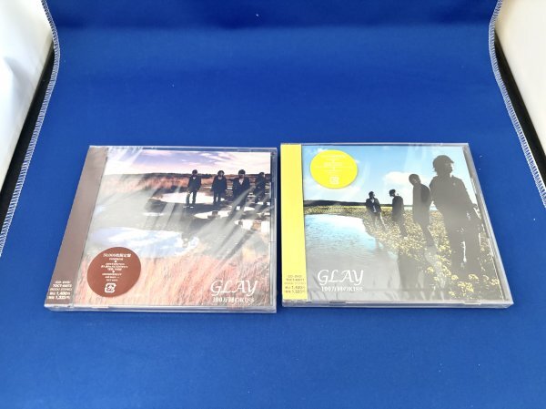 【新品未開封】GLAY CD 2枚セット 100万回のKISS拍卖