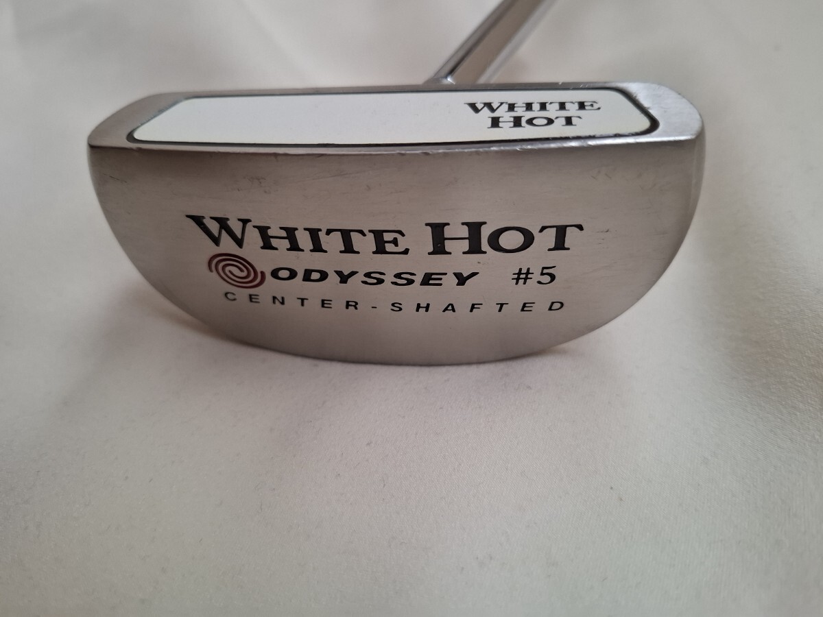 オデッセイ ホワイト ホット パター #5超レア WHITE HOT 33インチ ODYSSEY センターシャフト WHITE ホワイトホット パター拍卖
