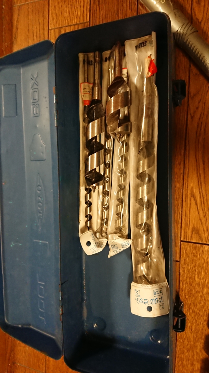 トーヨーtoolbox鉄&木材ドリルビット新古12π13π15π19π25π×2 30π38π中古12π×5 14π10π19π計16本セット超最安!拍卖