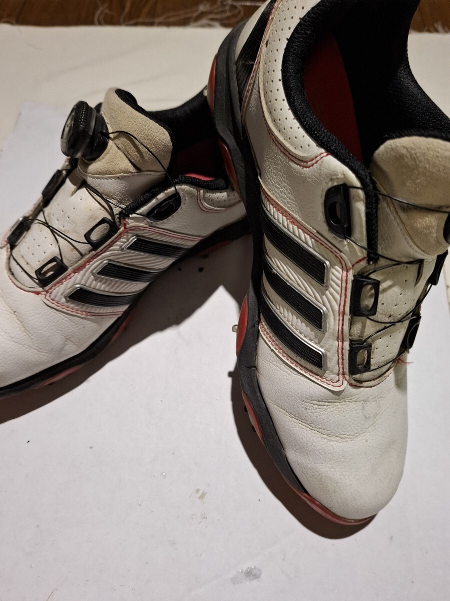 adidas ゴルフシューズ 26・5センチ格安です!拍卖