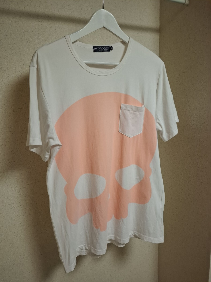 HYDROGEN Tシャツ 半袖Tシャツ ポケT 格安!XLめっちゃカッコいいですよ!お買い得です!拍卖