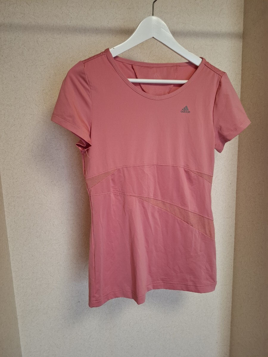 adidas ランニングウェアー スポーツウェア女性 M是非とも、お役立てくださいませ。格安です!ほぼ新品!拍卖
