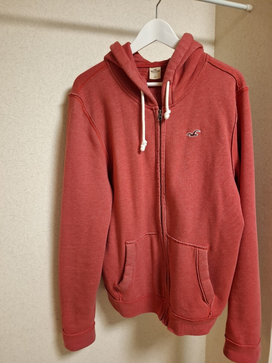 HOLLISTER パーカーLめっちゃかわいい感じです。お役立てくださいませ。格安です!拍卖