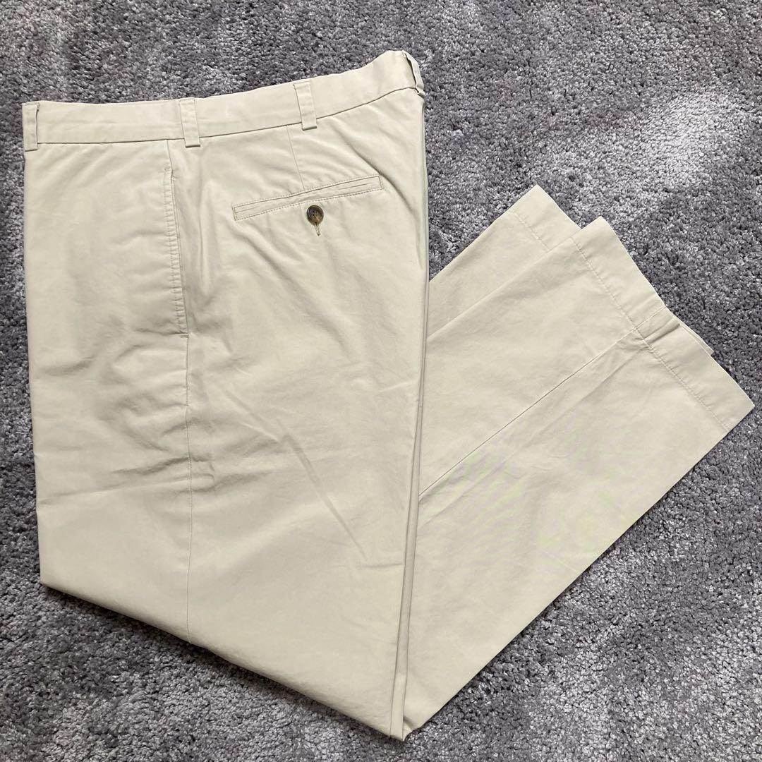 大きいサイズ ブルックスブラザーズ 346 W34 チノパンツ メンズ 綿パン拍卖