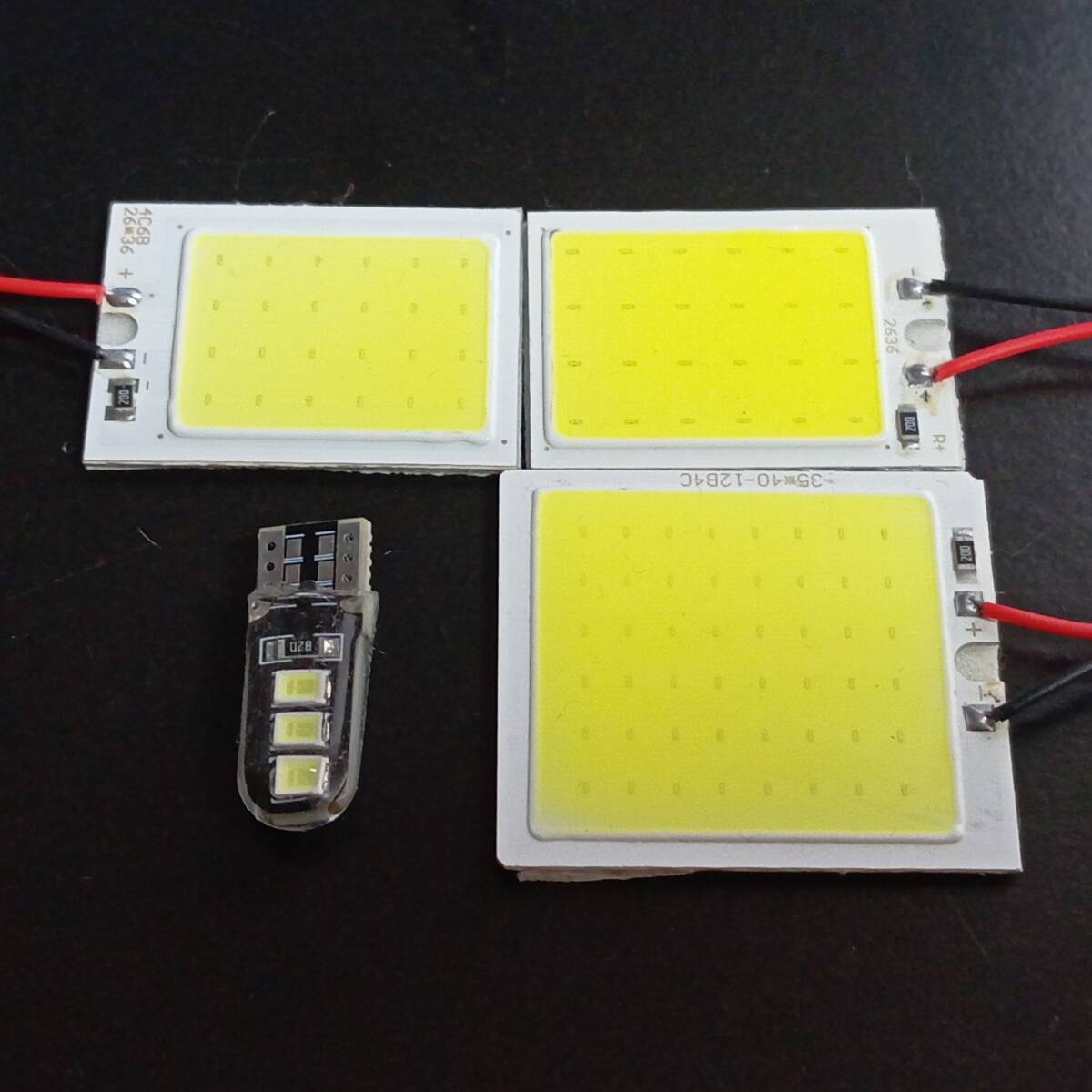 爆光!カローラ ツーリング ハイブリッド ルームランプ COB全面発光 4個セット T10 LED ホワイト トヨタ ZWE211W/214W /c24/c48/6拍卖