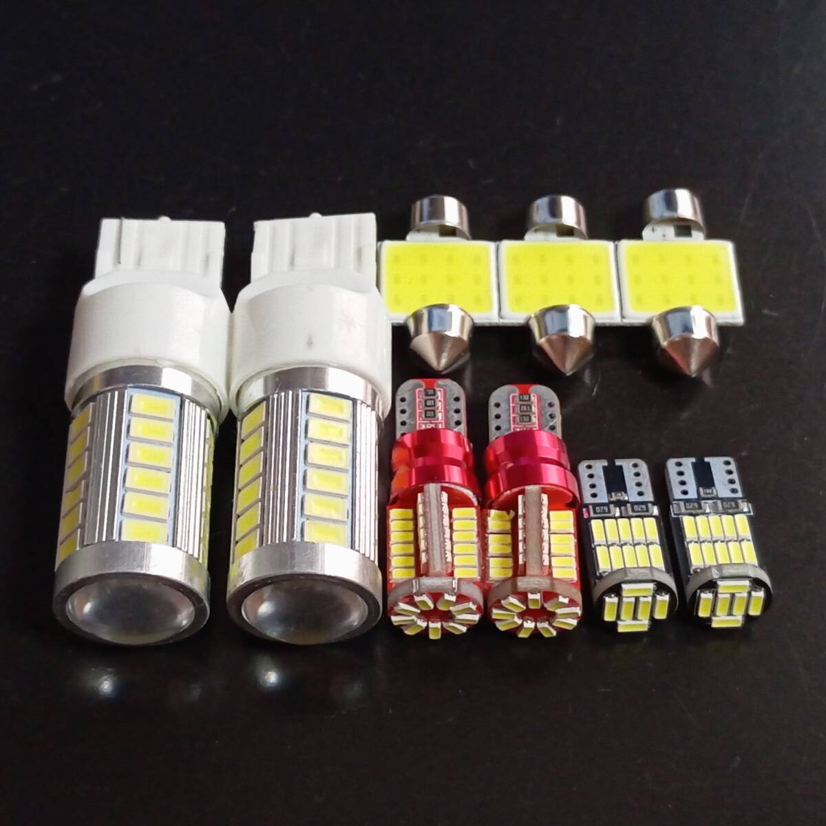 JE1 2 ゼストスパーク 爆光!ルームランプ バックランプ ポジション球 ナンバー灯 9個セット T10 LED ホワイト ホンダ /33/57/26/t31拍卖