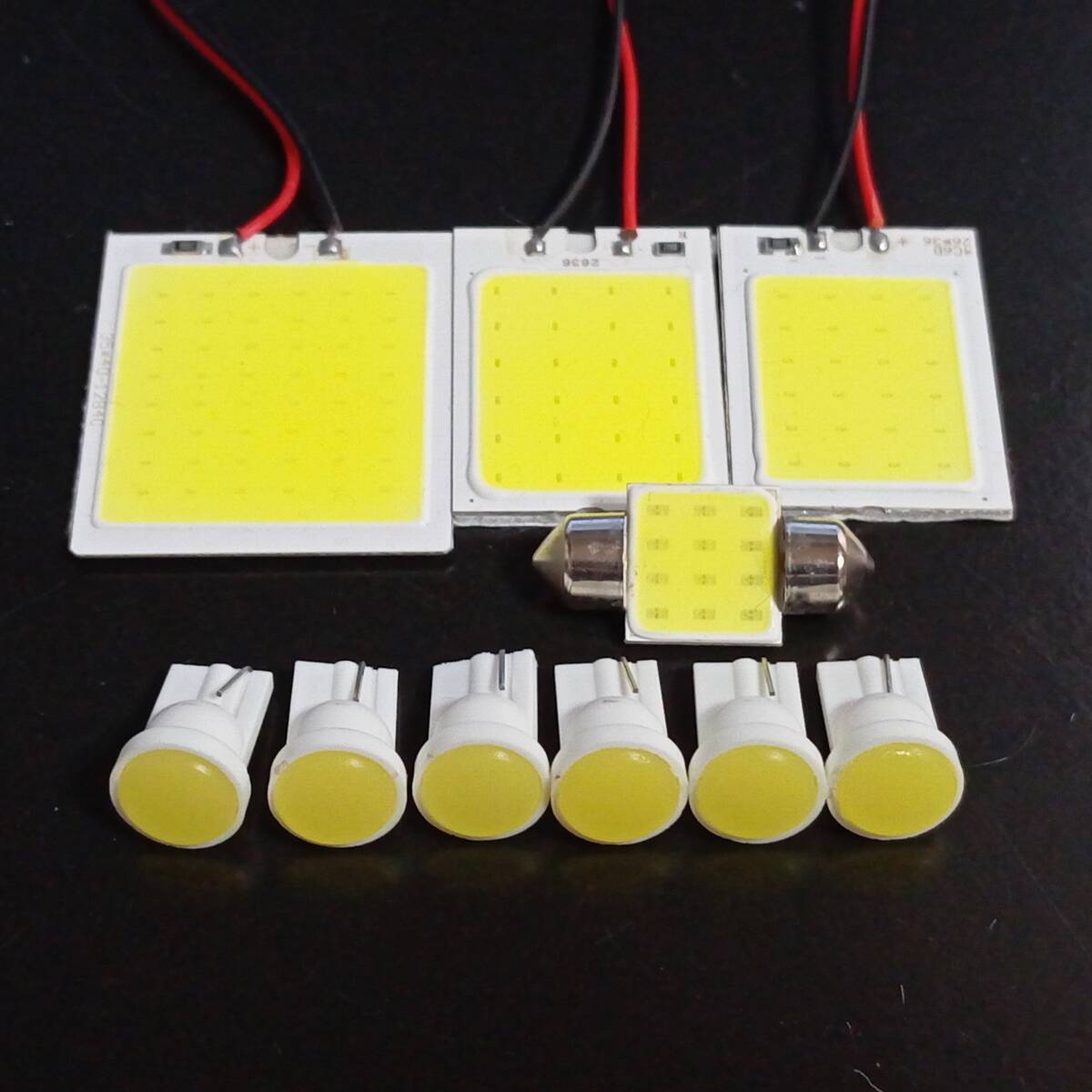 ZVW30系 プリウス G'S仕様 超爆光! T10 LED ルームランプ ナンバー灯 COB全面爆光 10個セット ホワイト トヨタ /c48/c24/c1/t31拍卖