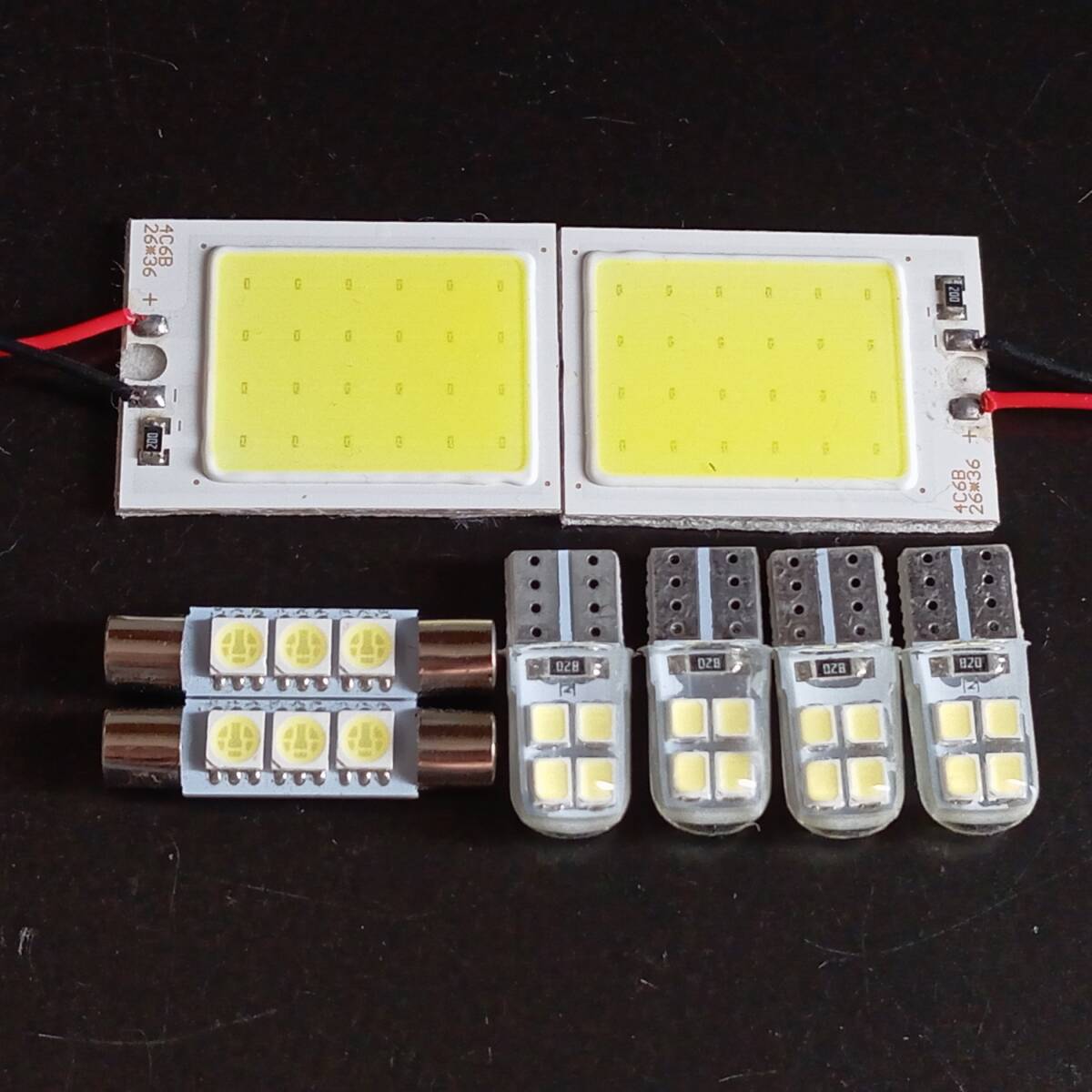 R35 GT-R 超爆光! T10 LED ルームランプ 8個セット ホワイト 日産 /c24/f3/c8拍卖