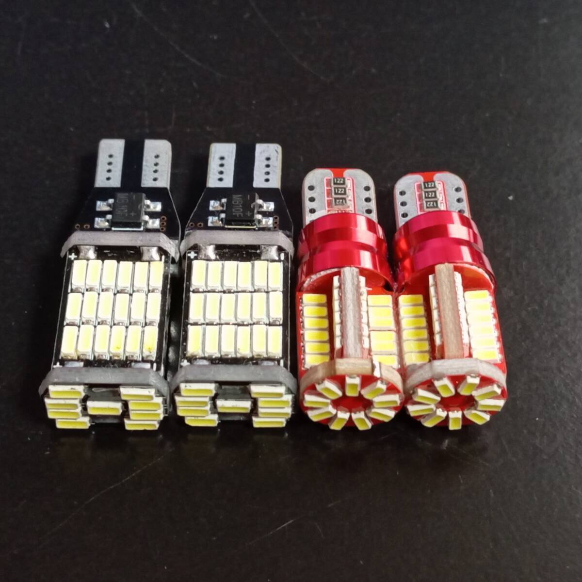 CRZ CR-Z ZF1 ZF2 超爆光! T10 LED バックランプ ポジション球 4個セット ホワイト HONDA/45/57/拍卖