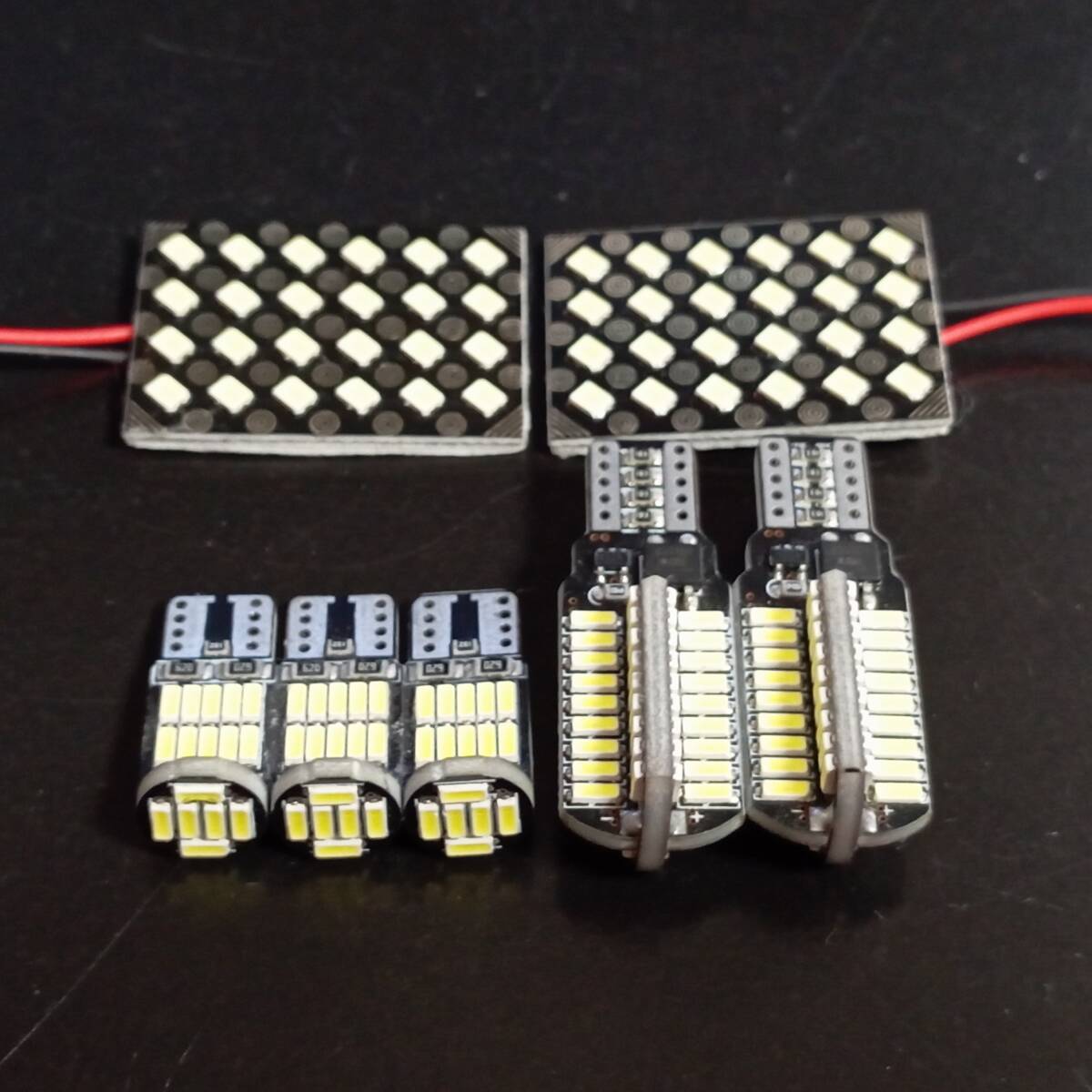 最強セット!スペーシア/カスタム/ギア MK53S T10 LED ルームランプ バックランプ ナンバー灯 7個セット ホワイト スズキ /s24/72/26拍卖