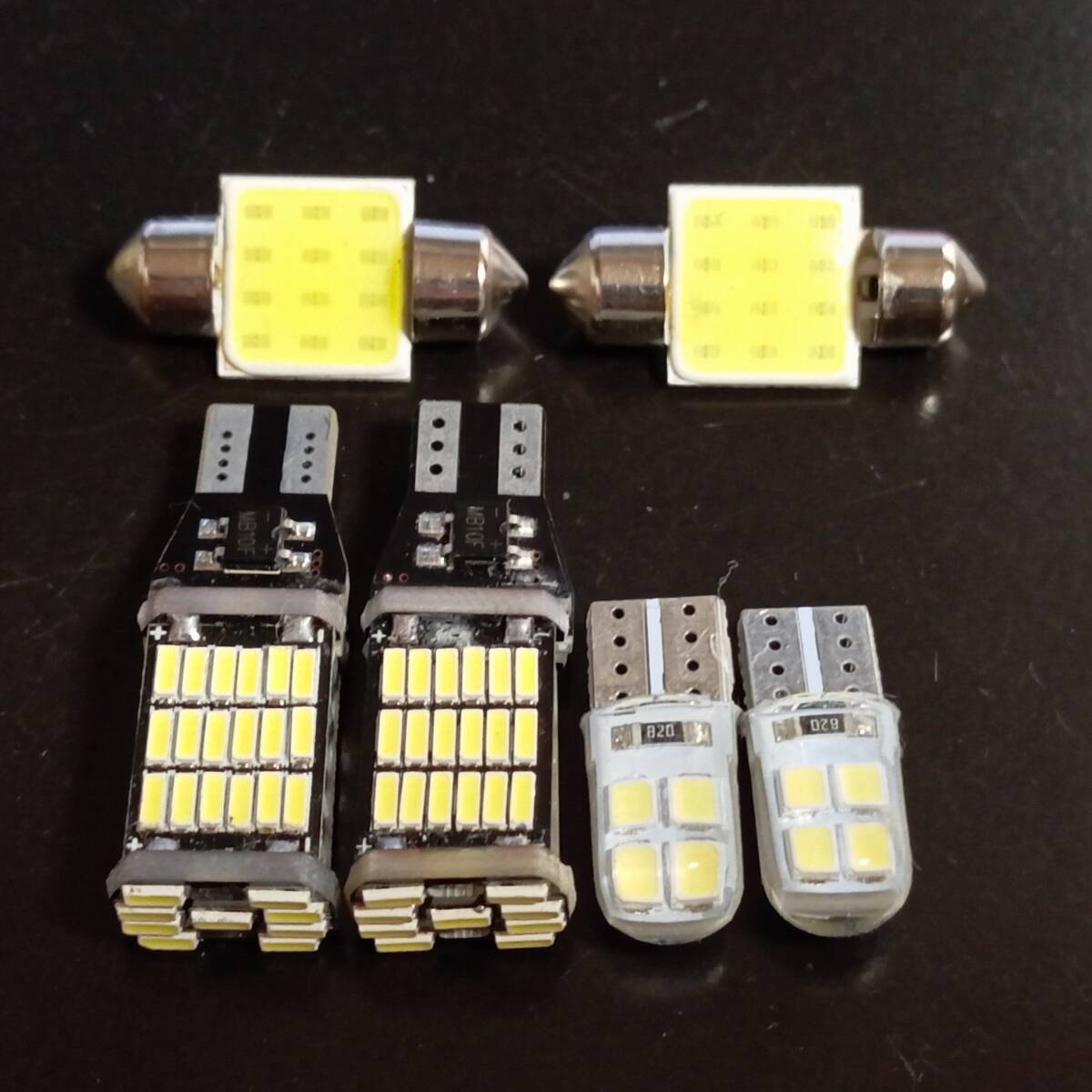 TW系 サンバーディアスワゴン 超爆光!T10 LED ルームランプ スモール バックランプ 6個セット ホワイト スバル /45/c8/t31拍卖