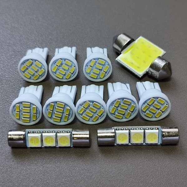 超爆光!LY系 MPV ルームランプ ナンバー灯 11個セット ホワイト マツダ /8/f3/t31拍卖
