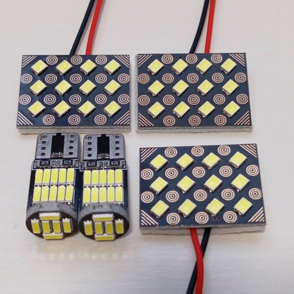 LA700S LA710S ウェイク 前期 ルームランプ 5個セット T10 LED ホワイト ダイハツ /s12/26拍卖