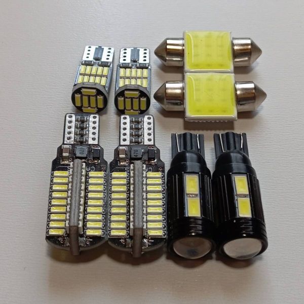 激シブ!ブラックver NCP NLP50系 プロボックス 超爆光! T10 LED ルームランプ バックランプ 8個セット ホワイト /トヨタ /72/10/t31/c2拍卖