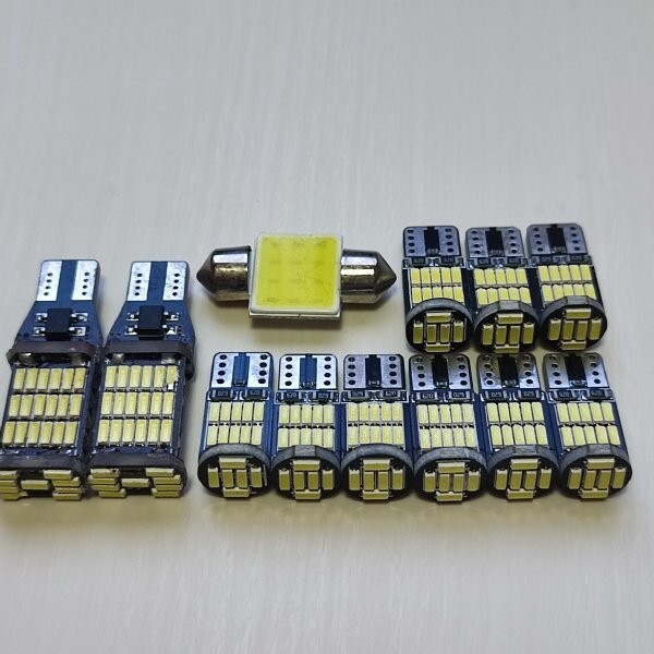 GRX130 マークX 超爆光!LED ルームランプ ナンバー灯 バックランプ 12点セット ホワイト トヨタ /45/26/t31拍卖