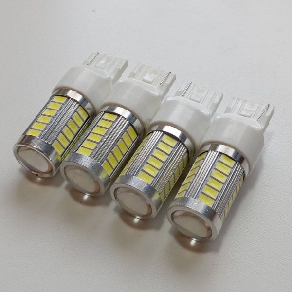T20 LED バックランプ 爆光!30系 プリウス 前期 後期/40系 プリウスα/シグナス/100系 ランドクルーザー 12V ホワイト 4個セット /33拍卖