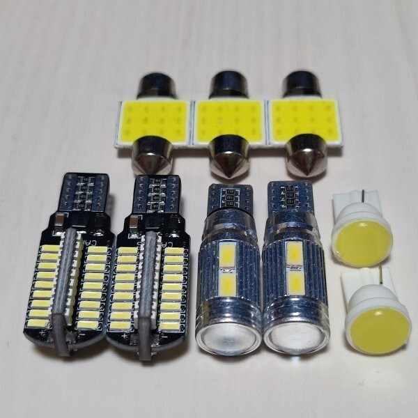 JF1 2 前期 N-BOX 超爆光!T10 LED ルームランプ バックランプ ナンバー灯 9個セット ホンダ /72/10/t31/c1拍卖