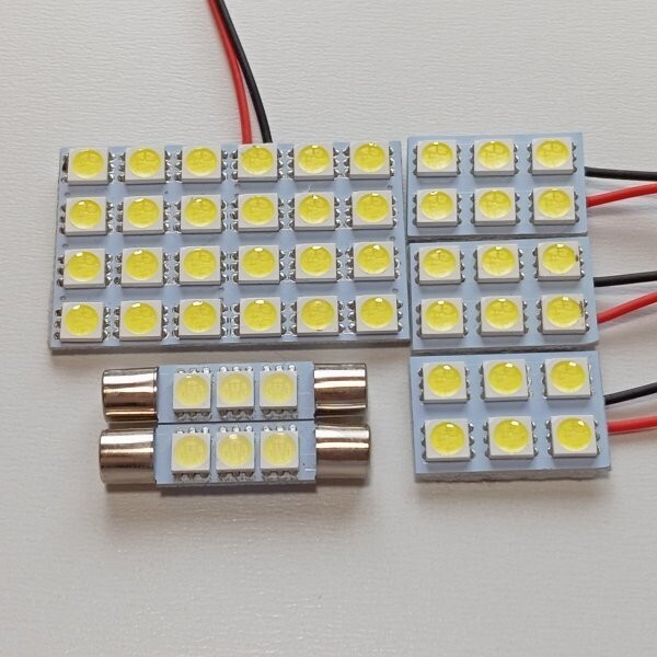 GUD GUE クロストレック 超爆光!T10 LED ルームランプ 6個セット ホワイト スバル /s24/s6/f3拍卖