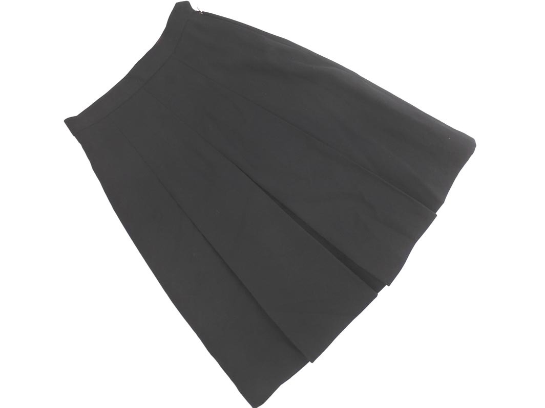 ROPE ロペ プリーツ スカート size9/黒 ■■ ☆ fia2 レディース拍卖