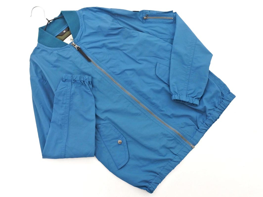 AIGLE エーグル ナイロン ブルゾン ジャケット size38/青 ◇■ ☆ fia8 レディース拍卖