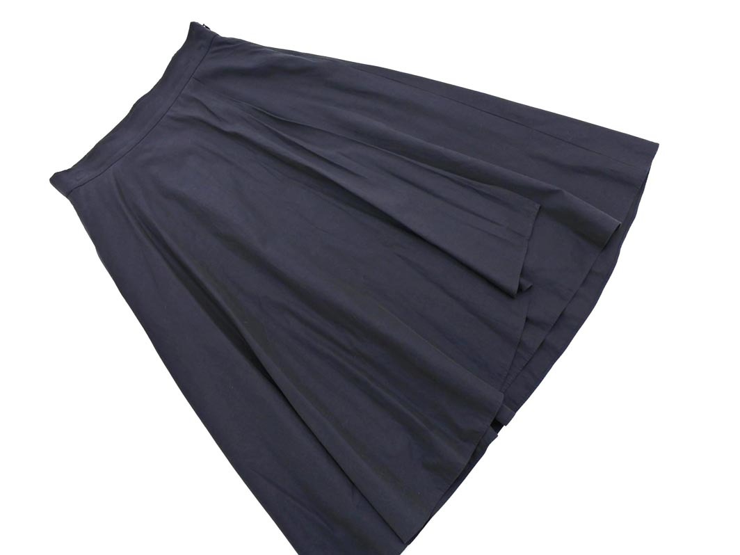 AMACA アマカ フレア スカート size40/黒 ■■ ☆ fib2 レディース拍卖