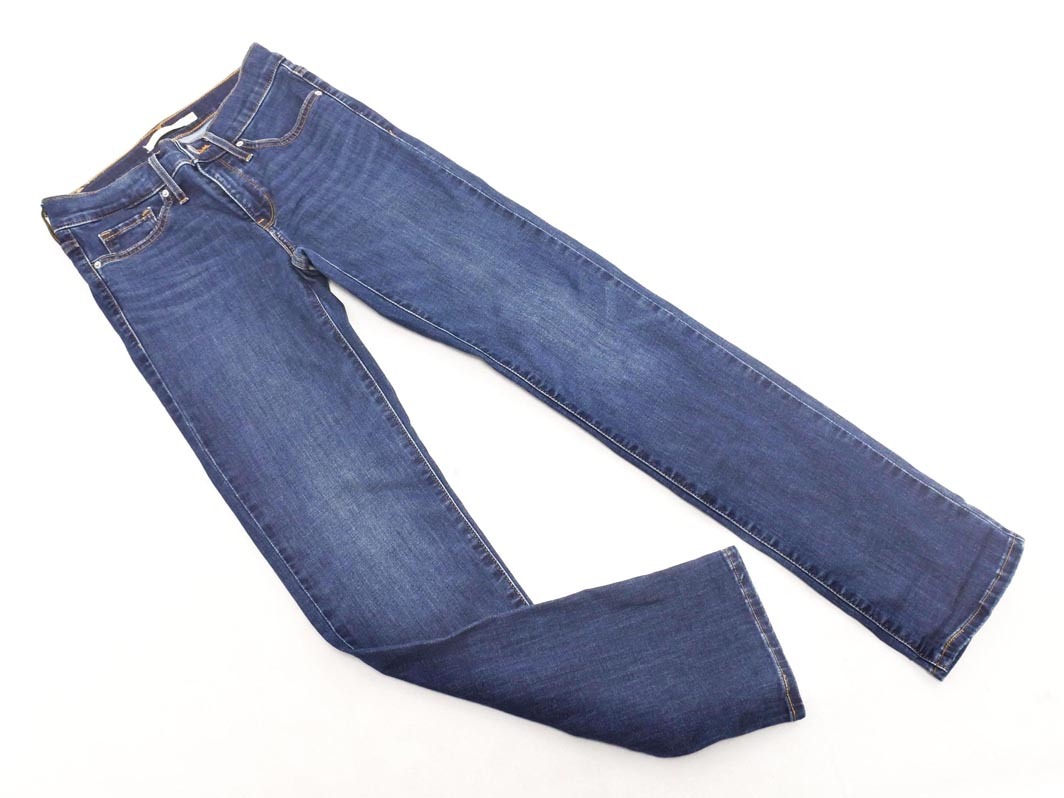 LEVI’S リーバイス 314 シェイピング ストレート デニムパンツ size24/青 ■■ ☆ fib6 レディース拍卖