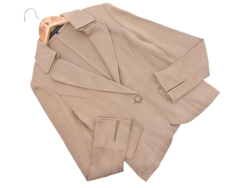 ANAYI アナイ テーラード ジャケット size38/ベージュ ◇■ ☆ fib7 レディース拍卖