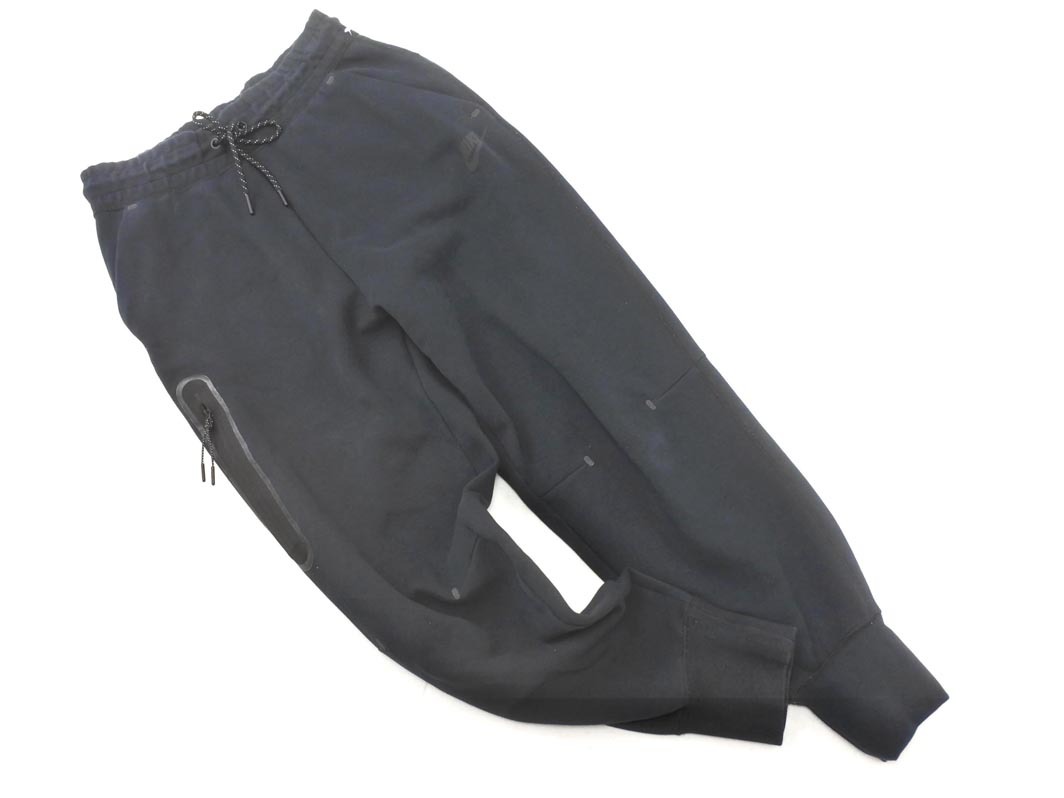 NIKE ナイキ ロゴ プリント スウェット パンツ sizeS/黒 ◇■ ☆ fib9 レディース拍卖